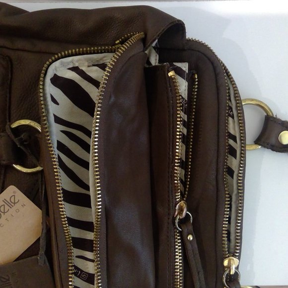 Linea Pelle Dylan Zip Shoulder Tote - Picture 5 of 12